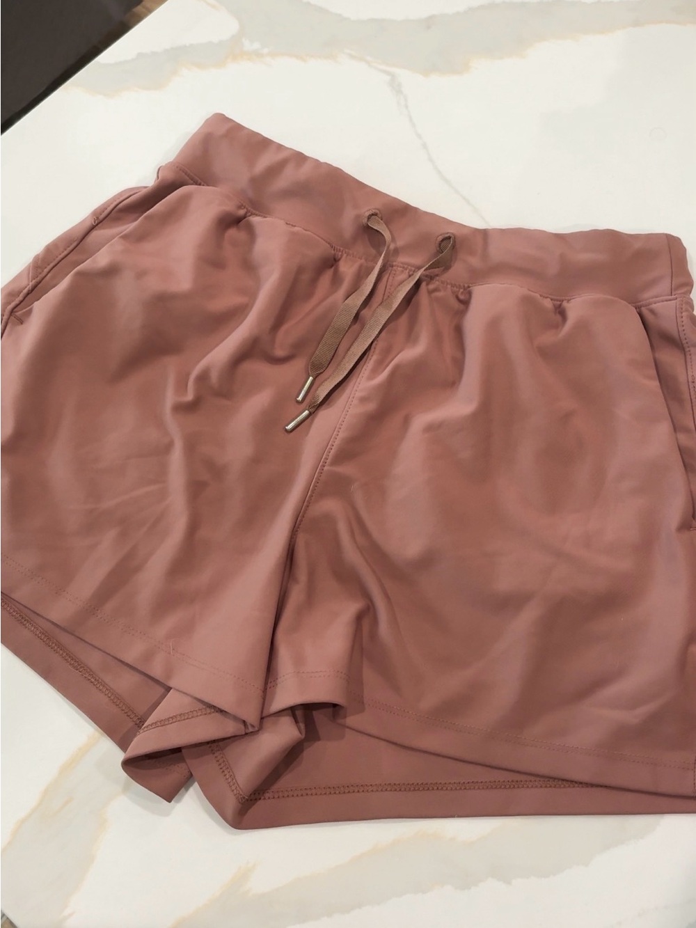 Old Navy Women's Dusty Rose Athletic Pull-On Shorts